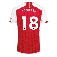 Echipament fotbal Arsenal Takehiro Tomiyasu #18 Tricou Acasa 2023-24 maneca scurta